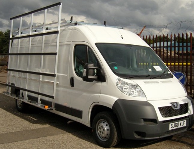 (image for) Relay (06-on) L3 H2/H3 - Aluminium Glass Rack (LxH) 3500 x 2500